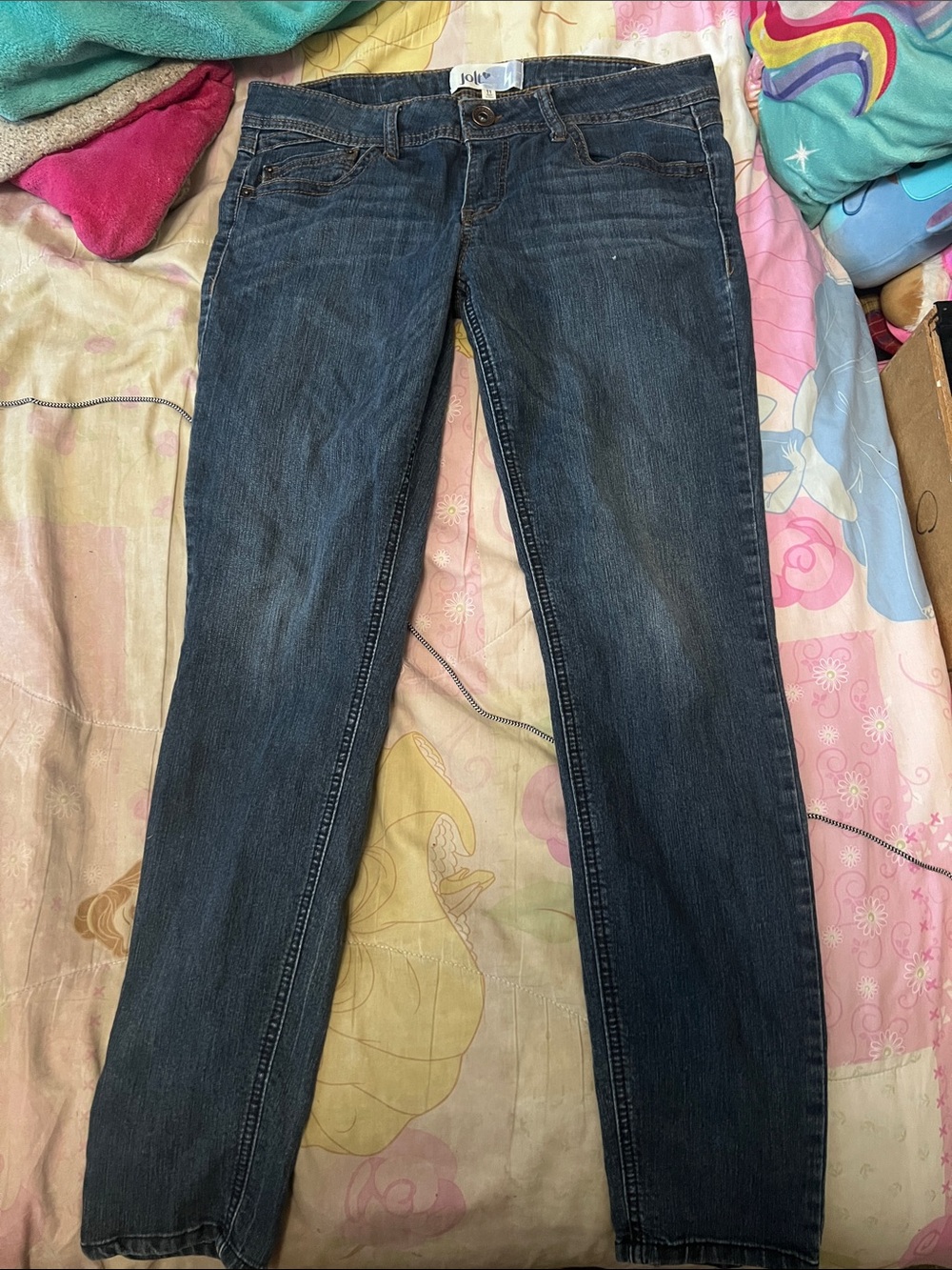 Jolt Women's Dark Blue Skinny Jeans